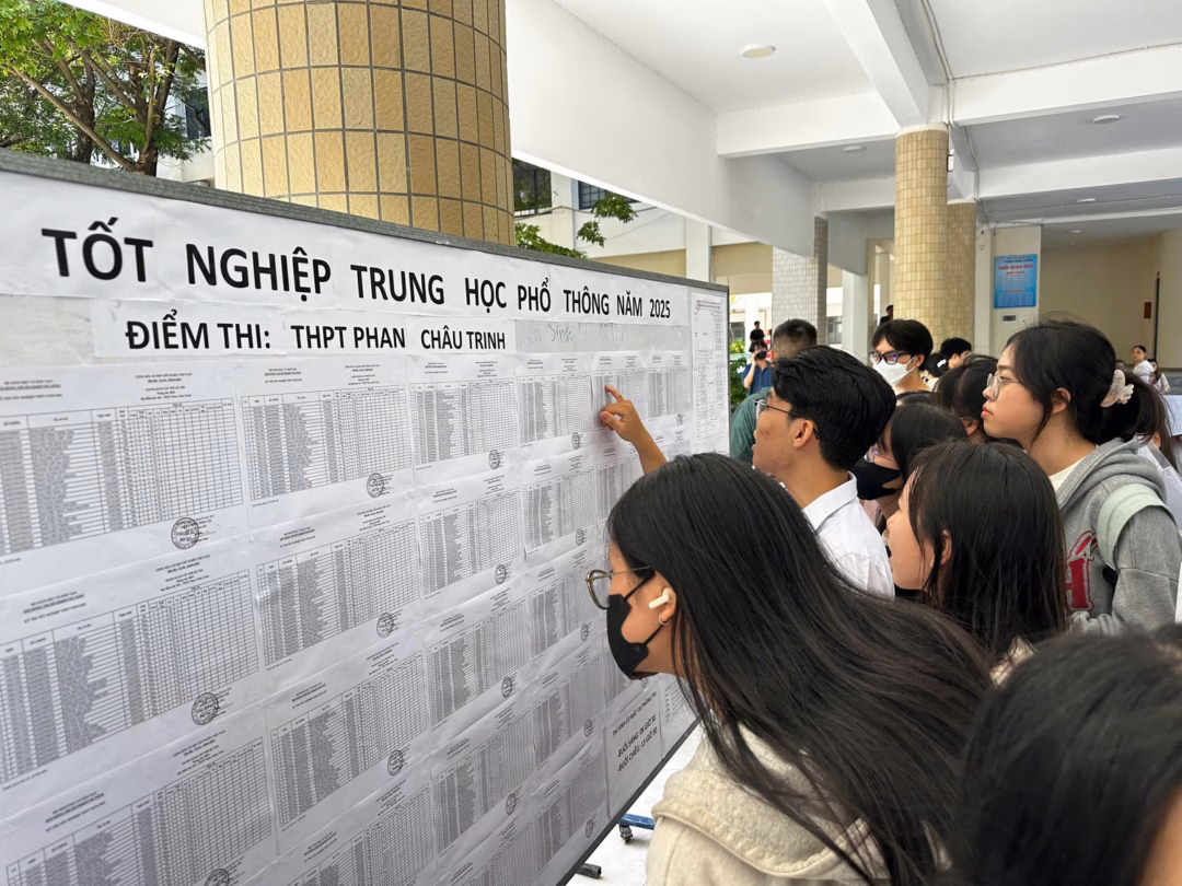 Thí sinh xem sơ đồ và danh sách dự thi tại điểm thi Trường THPT Phan Châu Trinh (Đà Nẵng) Thi tốt nghiệp THPT năm 2025 tại Đà Nẵng
