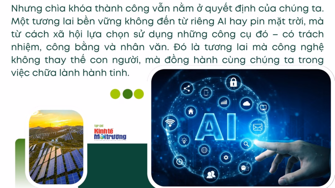 Công nghệ - Lối mở cho tương lai xanh toàn cầu - Ảnh 5