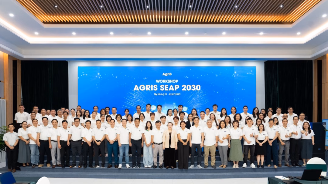 Đội ngũ lãnh đạo xuất sắc của hệ thống AgriS, sự giao thoa giữa kinh nghiệm ngành sâu sắc, quản trị quốc tế vượt trội, tư duy đổi mới và khát vọng khai mở tương lai ngành nông nghiệp số