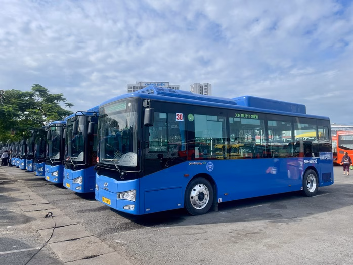 Đoàn phương tiện được đóng mới, hiện đại