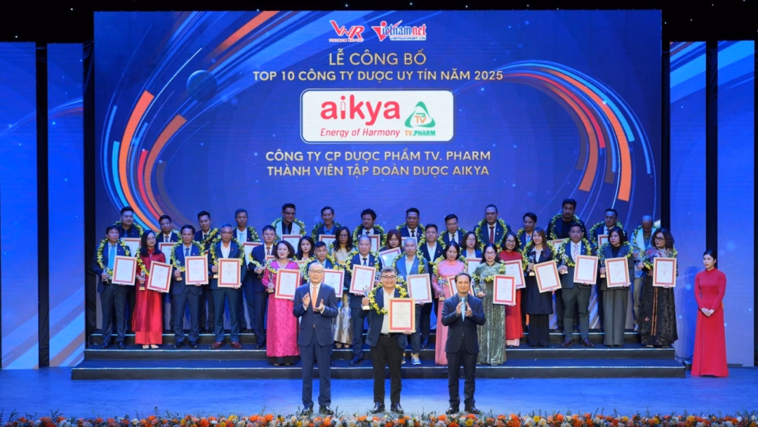 5 năm giữ vững vị thế Top 10 doanh nghiệp sản xuất dược phẩm uy t&iacute;n của Aikya - 1
