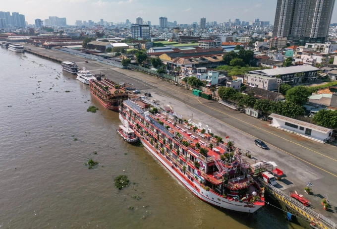 Khu vực cảng Bến Nh&agrave; Rồng - Kh&aacute;nh Hội. Ảnh: Quỳnh Trần
