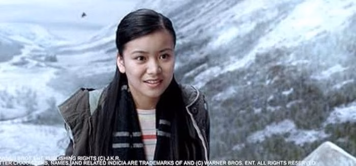 Cảnh Katie Leung trong vai Cho Chang