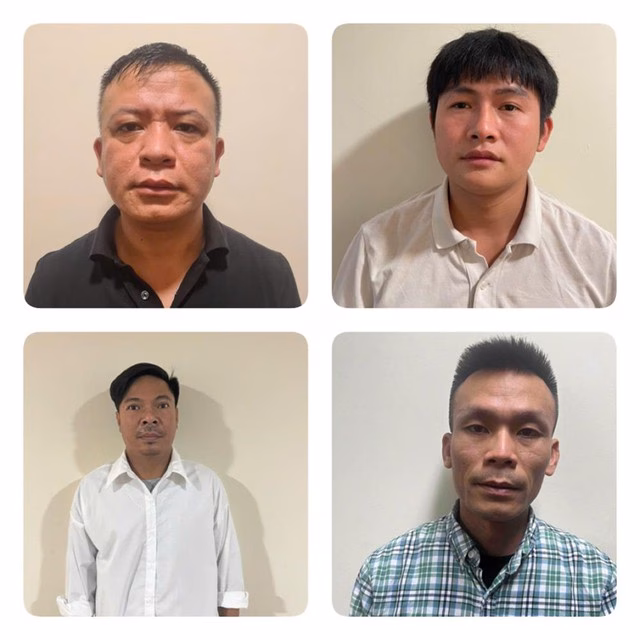 Quá trình điều tra vụ án Các bị can Trần Minh Tiệp, Phùng Văn Lương, Nguyễn Văn Hà, Trần Đình Quý