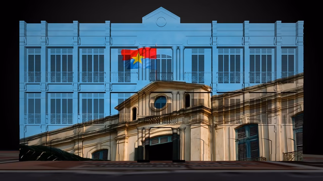 3D Mapping tại Bảo tàng Đà Nẵng Màn trình diễn ánh sáng 3D Mapping đầu tiên ở Đà Nẵng