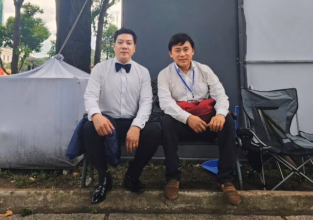 Hai NSND trong buổi tổng duyệt Khoảnh khắc đồng điệu của hai nghệ sĩ