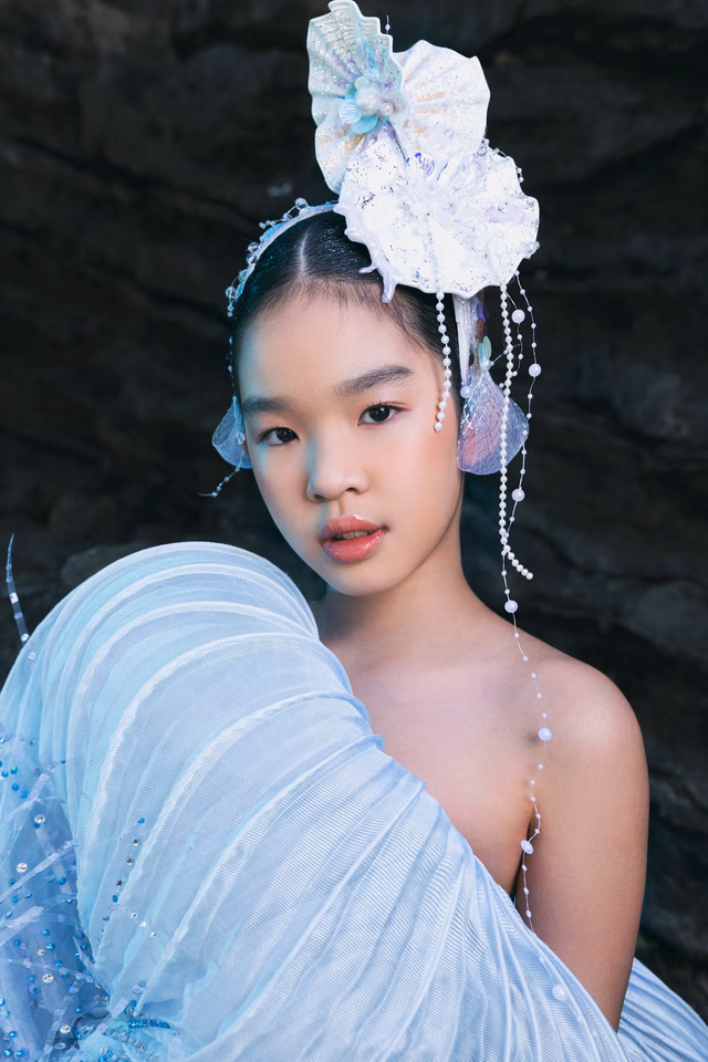 Victoria Thiên Ân tỏa sáng tại show diễn Thái Lan Victoria Thiên Ân - mẫu nhí Việt tỏa sáng tại show diễn ở Thái Lan- Ảnh 1.