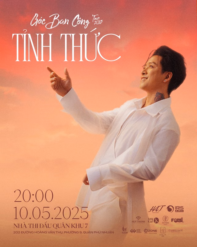 Poster liveshow Tỉnh thức của Tuấn Hưng Poster liveshow Tuấn Hưng