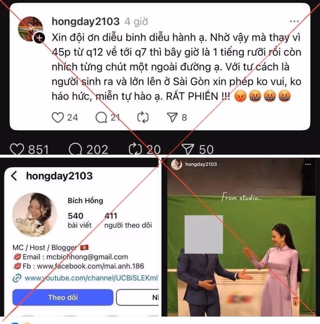 MC Bích Hồng gây tranh cãi MC Bích Hồng và phát ngôn gây bão mạng