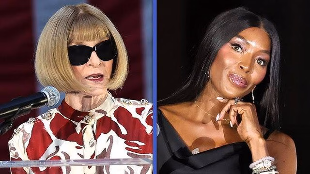 Naomi Campbell và Anna Wintour Naomi Campbell và Anna Wintour tại một sự kiện thời trang