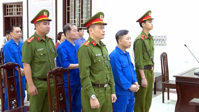 3 bị cáo tại phiên tòa phúc thẩm