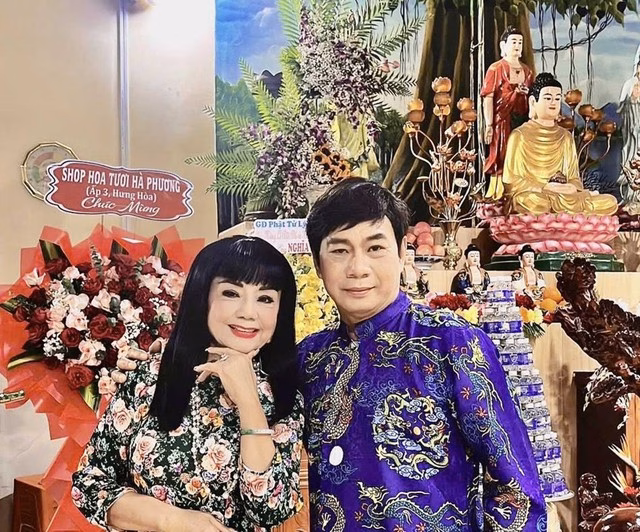 NSND Thoại Miêu và NSƯT Tô Châu cùng nhau tôn vinh giá trị văn hóa tâm linh NSND Thoại Miêu, NSND Phượng Loan, NS Chí Tâm hát mừng Đại lễ Phật đản Vesak- Ảnh 2.