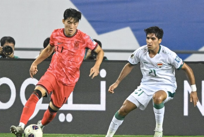 Trận đấu giữa Iraq và Hàn Quốc