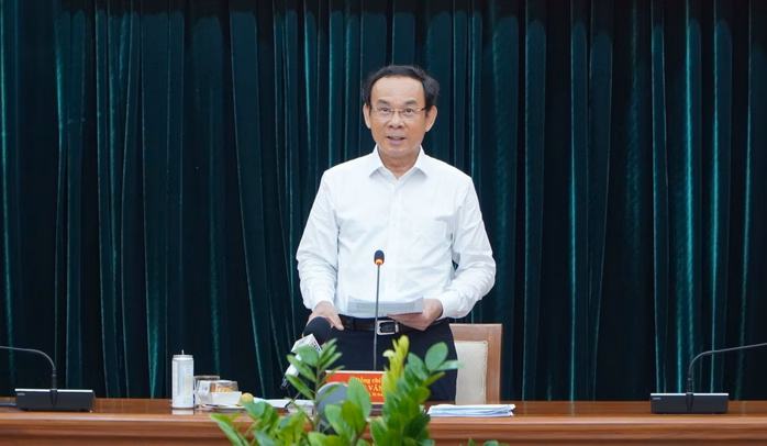 Lễ công bố quyết định nhân sự lãnh đạo TP HCM Ông Nguyễn Văn Nên được chỉ định làm Bí thư Thành ủy TP HCM mới