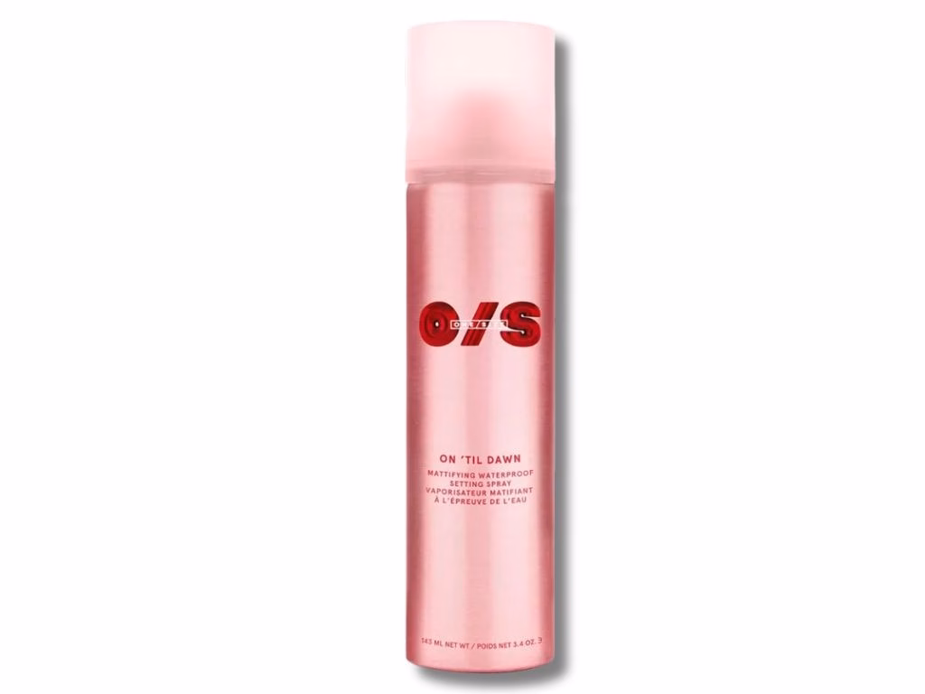 While we don’t condone sleeping with your makeup on, Tia relies on this setting spray for ultimate staying power. Picture: Sephora