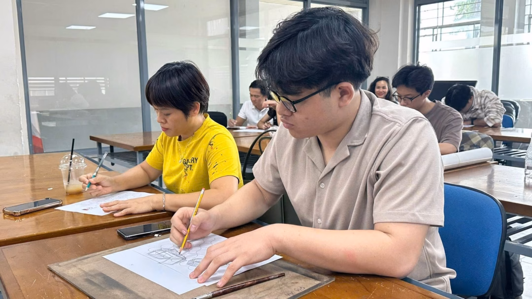 Chương trình liên kết đào tạo với Trường Đại học Công nghệ Swinburne của Trường Đại học Kiến trúc Thành phố Hồ Chí Minh giúp người học được phát triển tư duy toàn diện, đa dạng. Ảnh: NTCC.