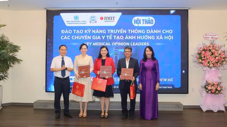 Bệnh viện Đại học Y Dược TP.HCM (BV ĐHYD) và Đại học RMIT Việt Nam - Ảnh: BV ĐHYD