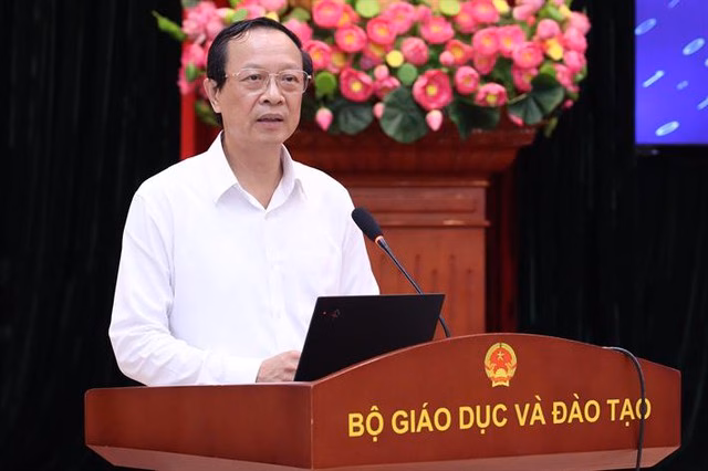 Thứ trưởng Thường trực Phạm Ngọc Thưởng phát biểu tại Hội nghị