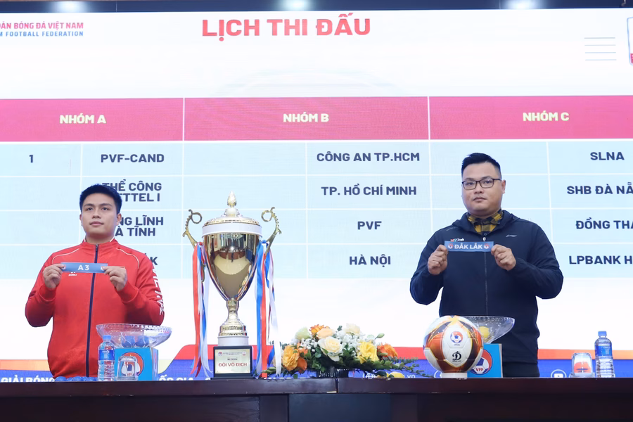 Bảng đấu U19 C&uacute;p Modern 2025/26