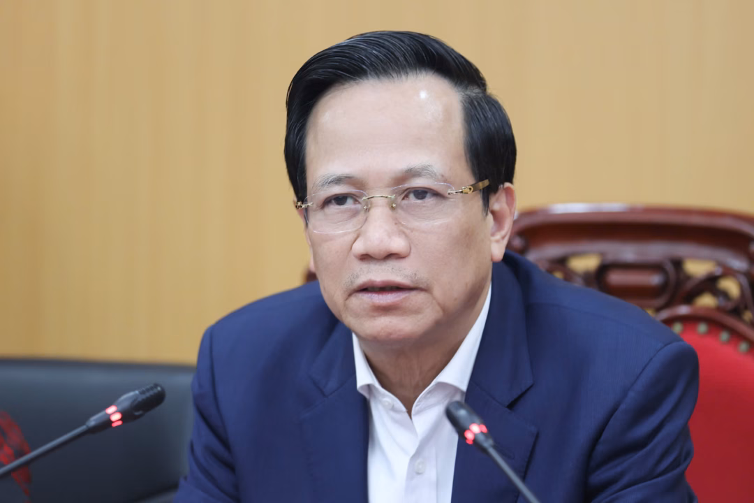 Bộ trưởng Đào Ngọc Dung chủ trì buổi làm việc Bộ trưởng Đào Ngọc Dung chủ trì buổi làm việc