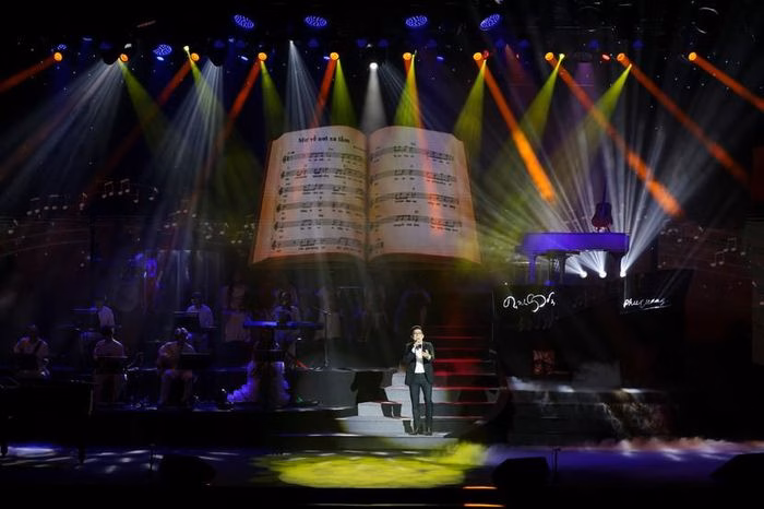 Cảnh cuối chương tr&igrave;nh Ho&agrave;i niệm