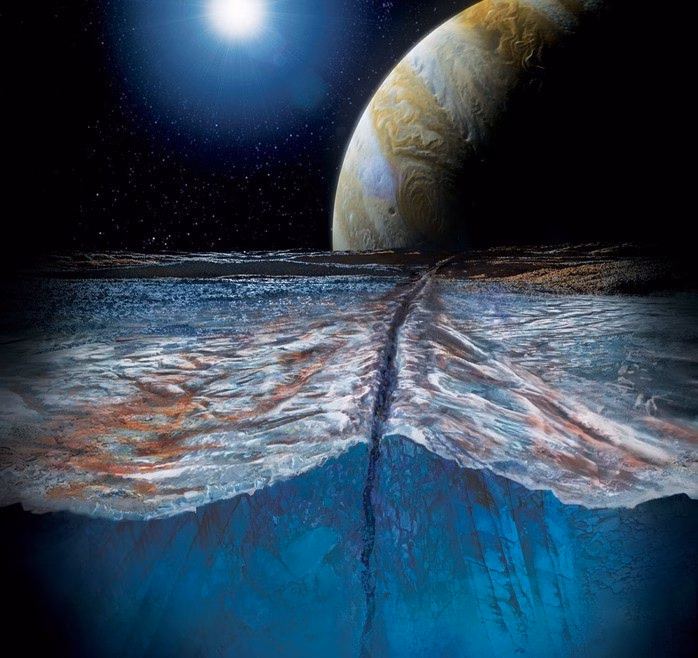 NASA Europa Clipper sẵn sàng khám phá bề mặt băng Hình ảnh tàu khám phá Europa của NASA, kỳ vọng tìm sinh vật dưới băng