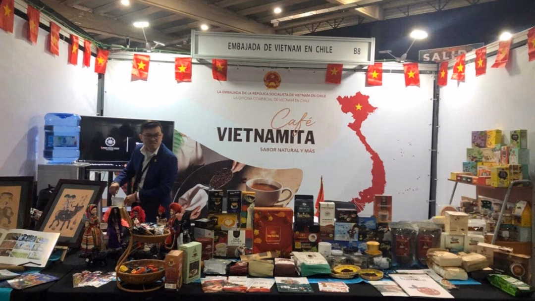 Cà phê Việt Nam xuất hiện tại Hội chợ Expo Cafe Chile 2025