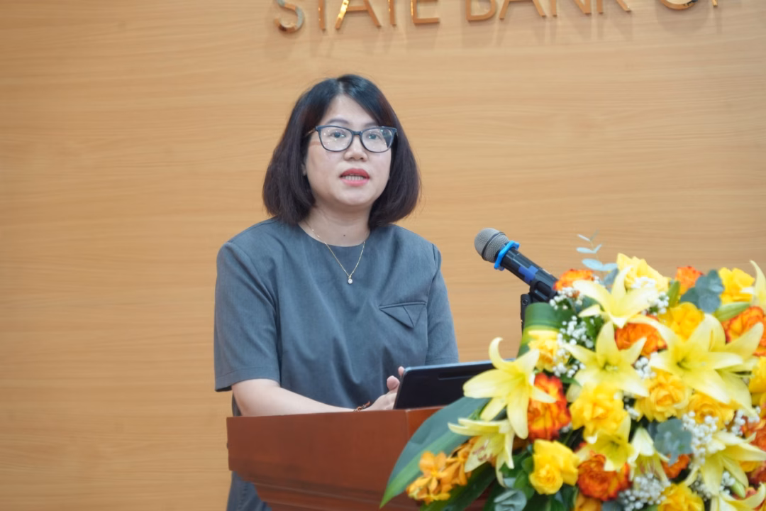 Ngân hàng Nhà nước ‘chạy đua’ nâng cao quản trị rủi ro theo Basel III Bà Bùi Thị Miền, Phó Giám đốc Khối Quản trị rủi ro MB