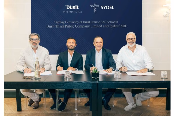 Dusit International ký thỏa thuận hợp tác chiến lược với Sydel để phát triển dịch vụ khách sạn tại Pháp
