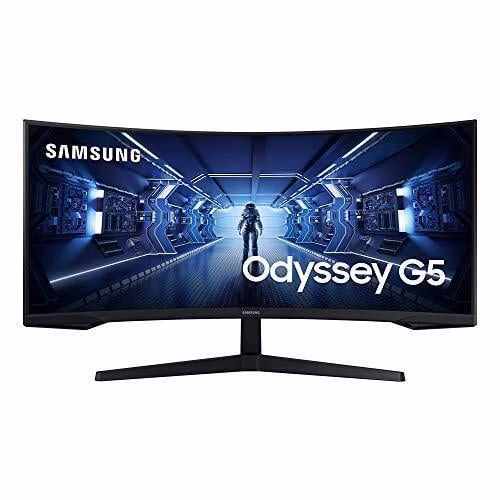 Màn hình gaming cong Samsung Odyssey G5: Trải nghiệm đỉnh cao, giá khá chát Samsung 34-Inch Odyssey G5 Ultra-Wide Gaming Monitor