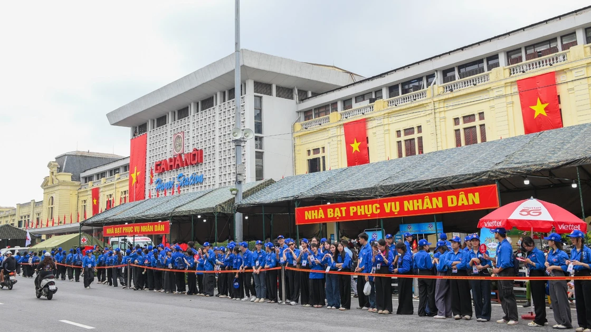 [Ảnh] Hà Nội sẵn sàng phục vụ dịp Lễ kỷ niệm 80 năm Quốc khánh 2/9