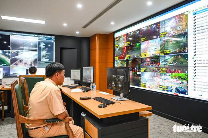 Cục Cảnh sát giao thông ra mắt trung tâm thông minh hỗ trợ điều hành bằng AI giao thông - Ảnh 7.