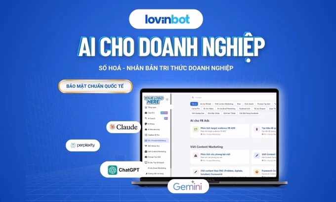 LovinBot AI – Nền tảng trợ lý thông minh giúp doanh nghiệp số hóa tri thức dễ dàng