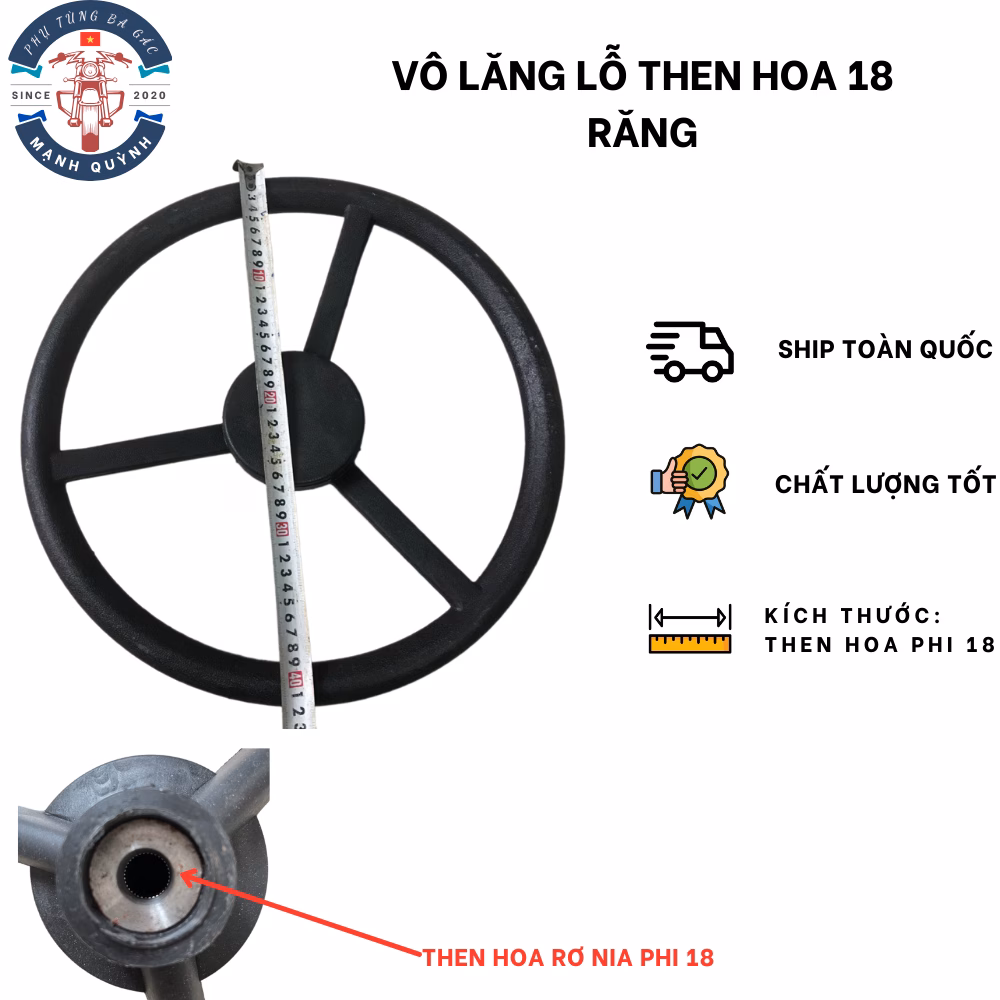 Làm thế nào để chọn vô lăng cho xe công nông phù hợp và tránh mua phải hàng kém chất lượng?