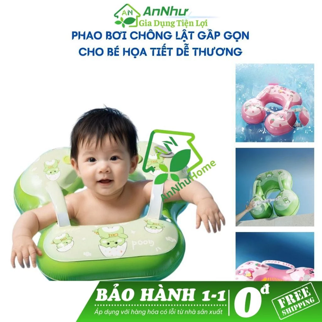 Làm thế nào để chọn phao bơi chống lật phù hợp cho bé và tránh được những rủi ro không đáng có khi tắm biển với trẻ nhỏ
