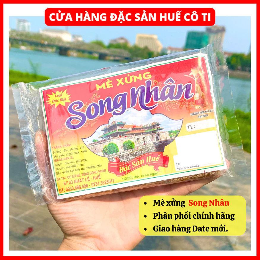 Tôi đã mua kẹo mè xửng Huế về cho gia đình nhưng sao không giòn không dẻo như ngoài chợ truyền thống