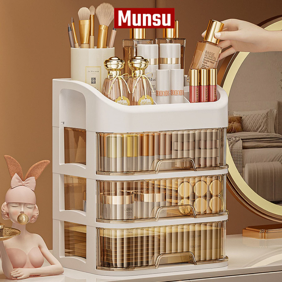 Lật Mở Bí Mật Về Kệ Đựng Mỹ Phẩm Đa Năng: Có Nên Đầu Tư Cho Không Gian Trang Điểm Của Bạn