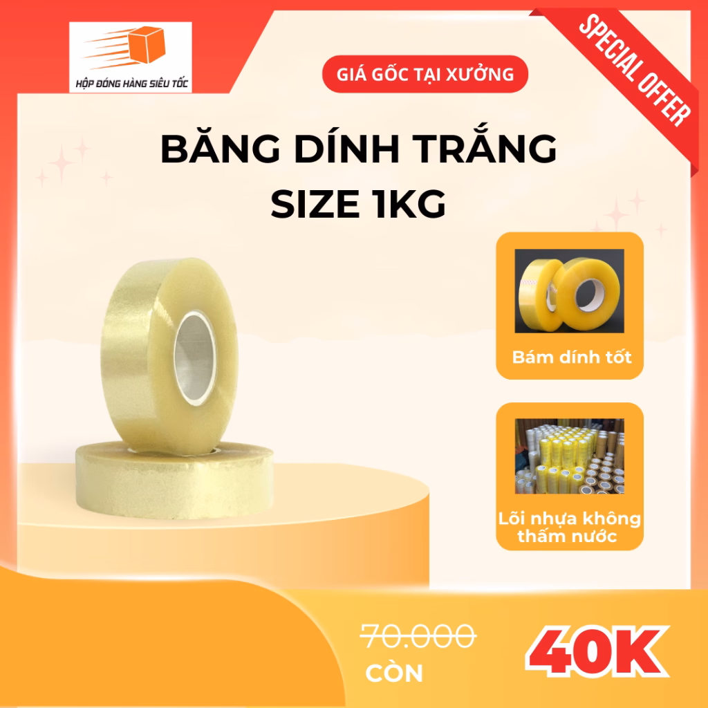 Băng dính đóng gói siêu chắc có thực sự tốt như quảng cáo không