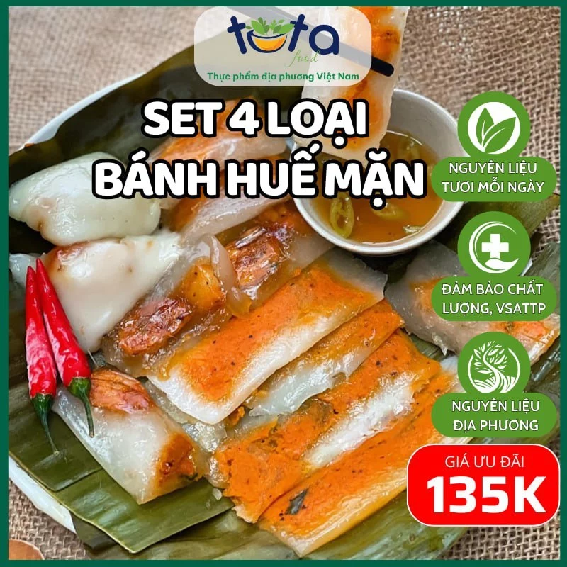Mua Bánh Huế Tổng Hợp 3 Loại Về Nhà, Có Nên Dùng Nước Chấm Tiện Dụng Hay Tự Làm?