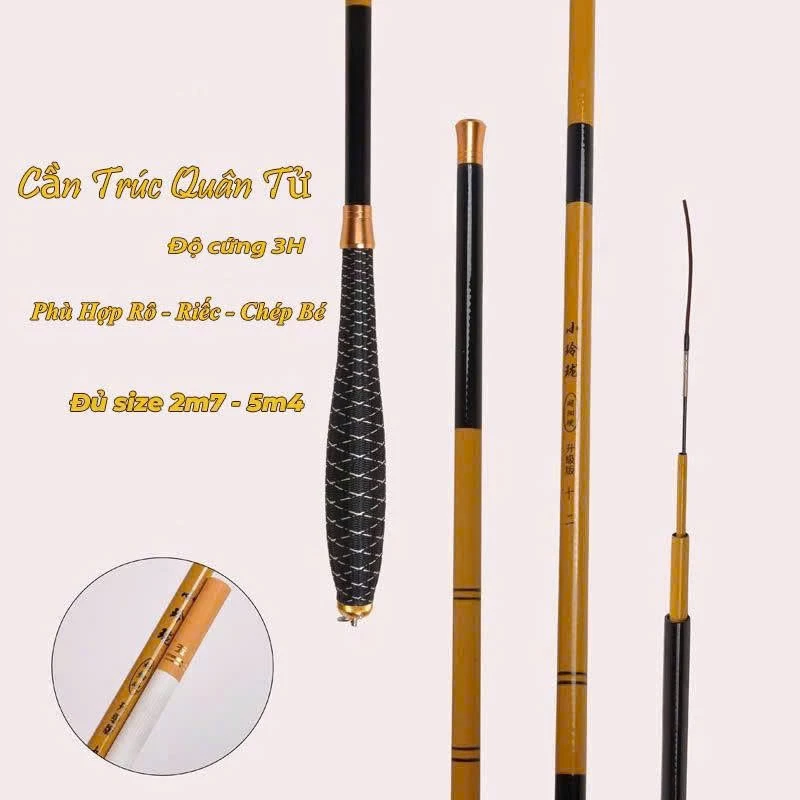 Tự Học Câu Cá Diếc Hiệu Quả: 3 Bí Quyết Bất Ngờ Khi Dùng Cần Trúc Quân Tử 3H