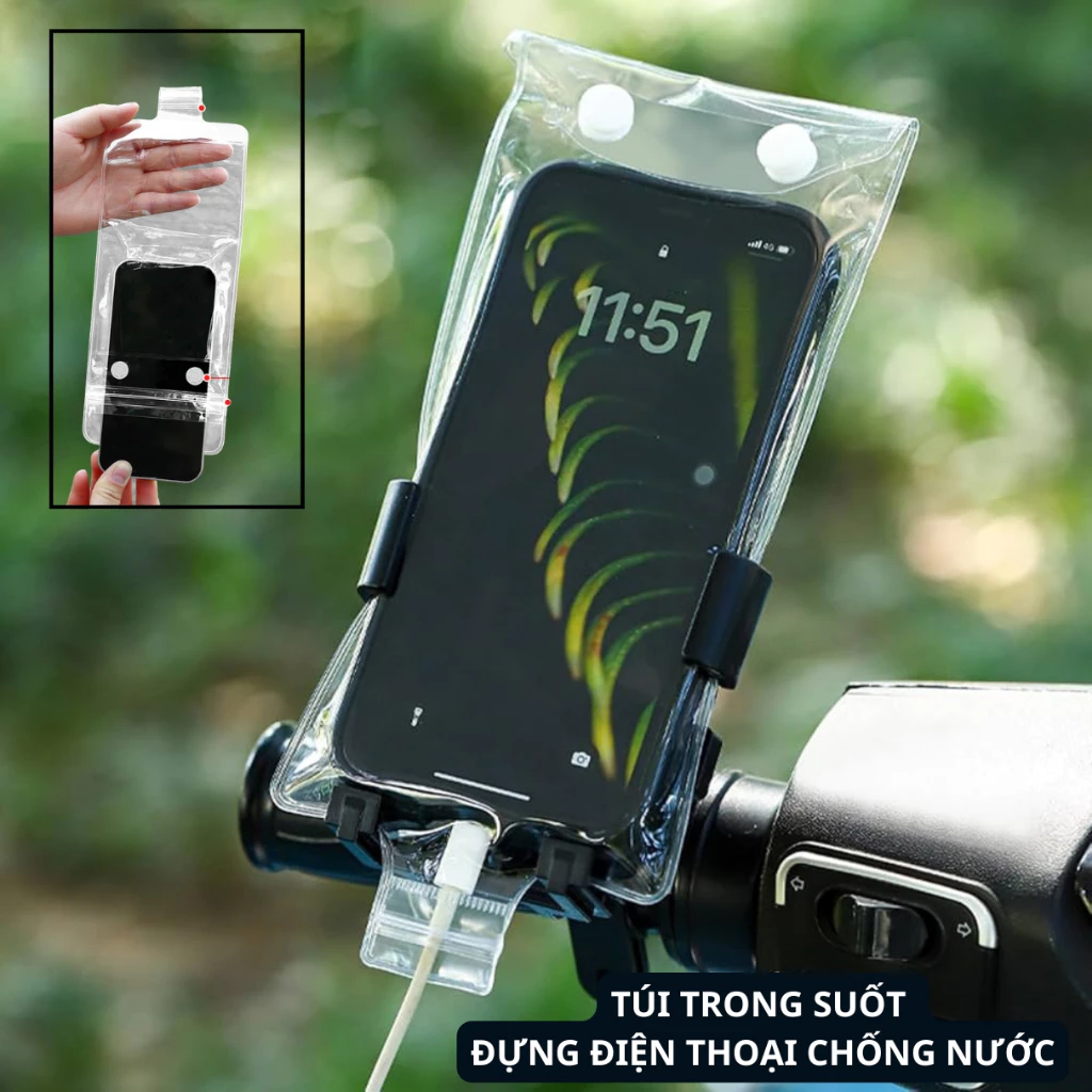 Túi chống nước điện thoại cho shipper: Lỗi thường gặp và cách chọn đúng để bảo vệ thiết bị của bạn