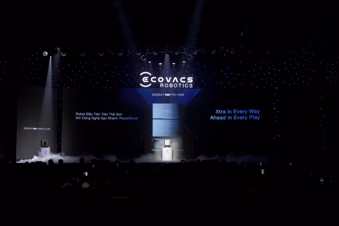 Sự kiện ra mắt Deebot X11 Family đ&aacute;nh dấu bước tiến chiến lược mới của Ecovacs trong việc chinh phục thị trường Việt Nam. Ảnh: Ecovacs