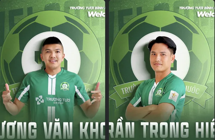 Các tân binh khác của CLB Bình Phước sau thông báo chiêu mộ thành công Xuân Trường