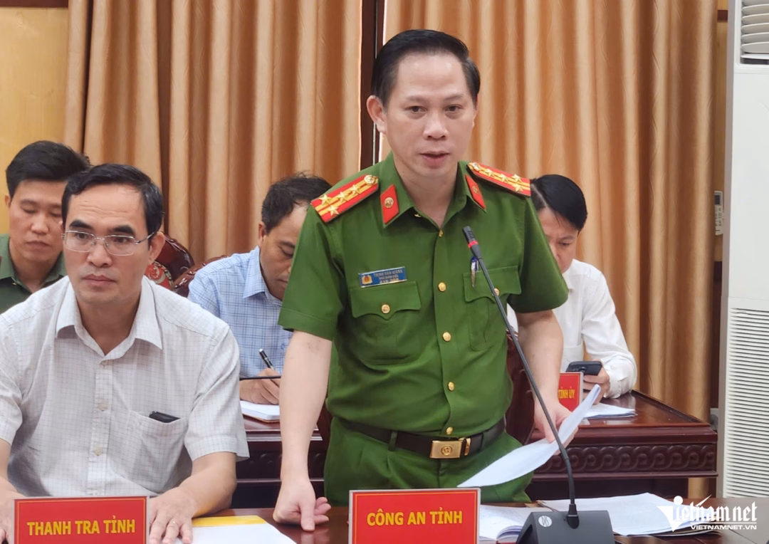 Đại tá Trịnh Văn Giang - Phó Giám đốc Công an tỉnh Thanh Hóa
