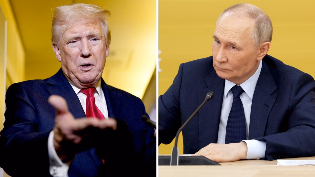 Tổng thống Mỹ Donald Trump và Tổng thống Nga Vladimir Putin