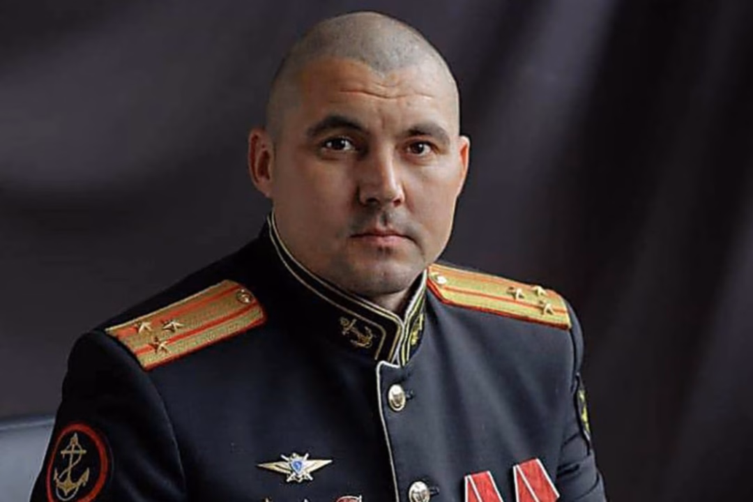 Đại tá Sergei Ilyin, chỉ huy Lữ đoàn Thủy quân lục chiến độc lập số155 của Nga