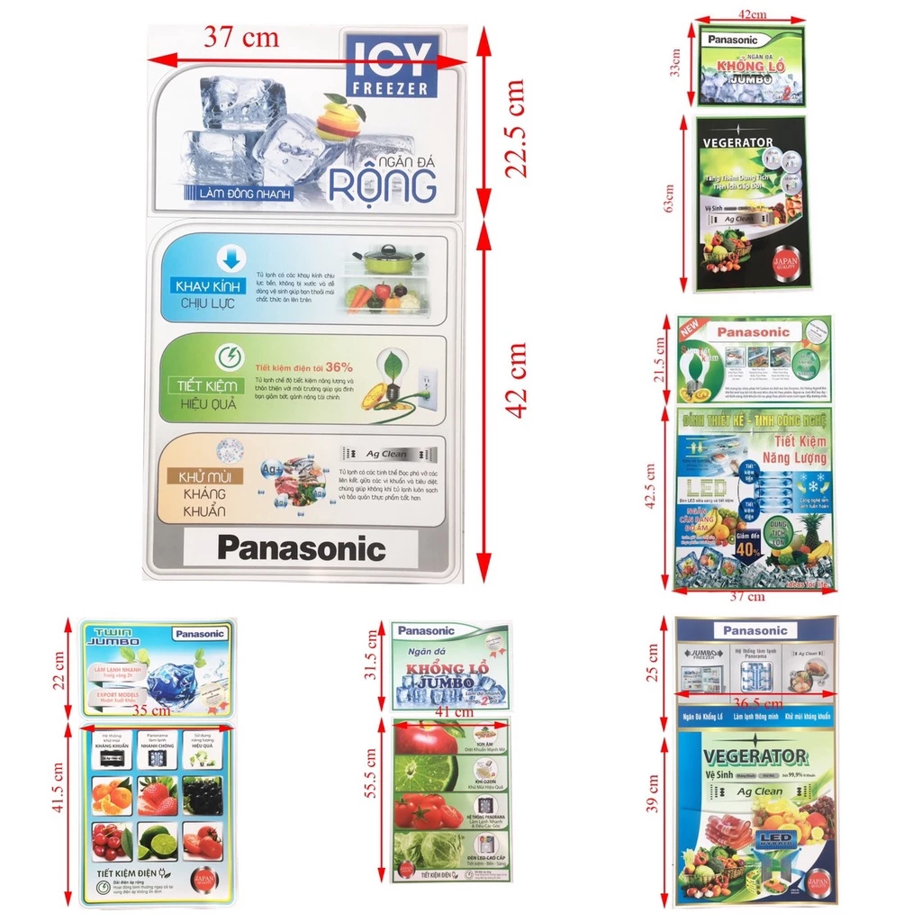 Làm thế nào để miếng dán tủ lạnh Panasonic không bị phai màu sau vài tháng sử dụng?