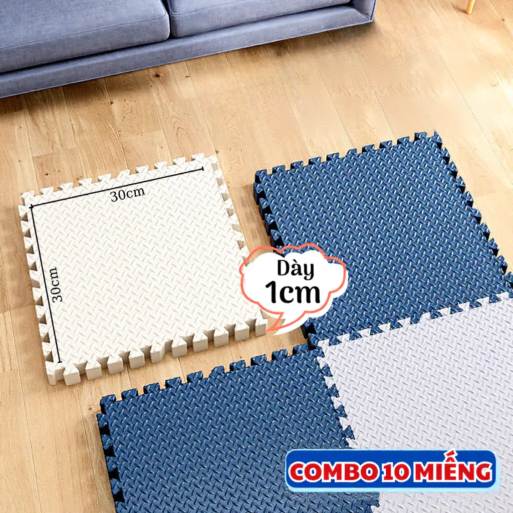 Làm thế nào để chọn thảm xốp combo ghép lót sàn phù hợp cho không gian nhỏ?