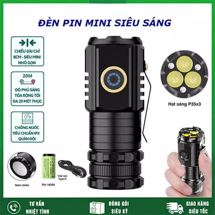 Tôi đã từng nghĩ đèn pin mini chỉ là món đồ chơi, nhưng sau một đêm đi dã ngoại, tôi đã thay đổi suy nghĩ hoàn toàn