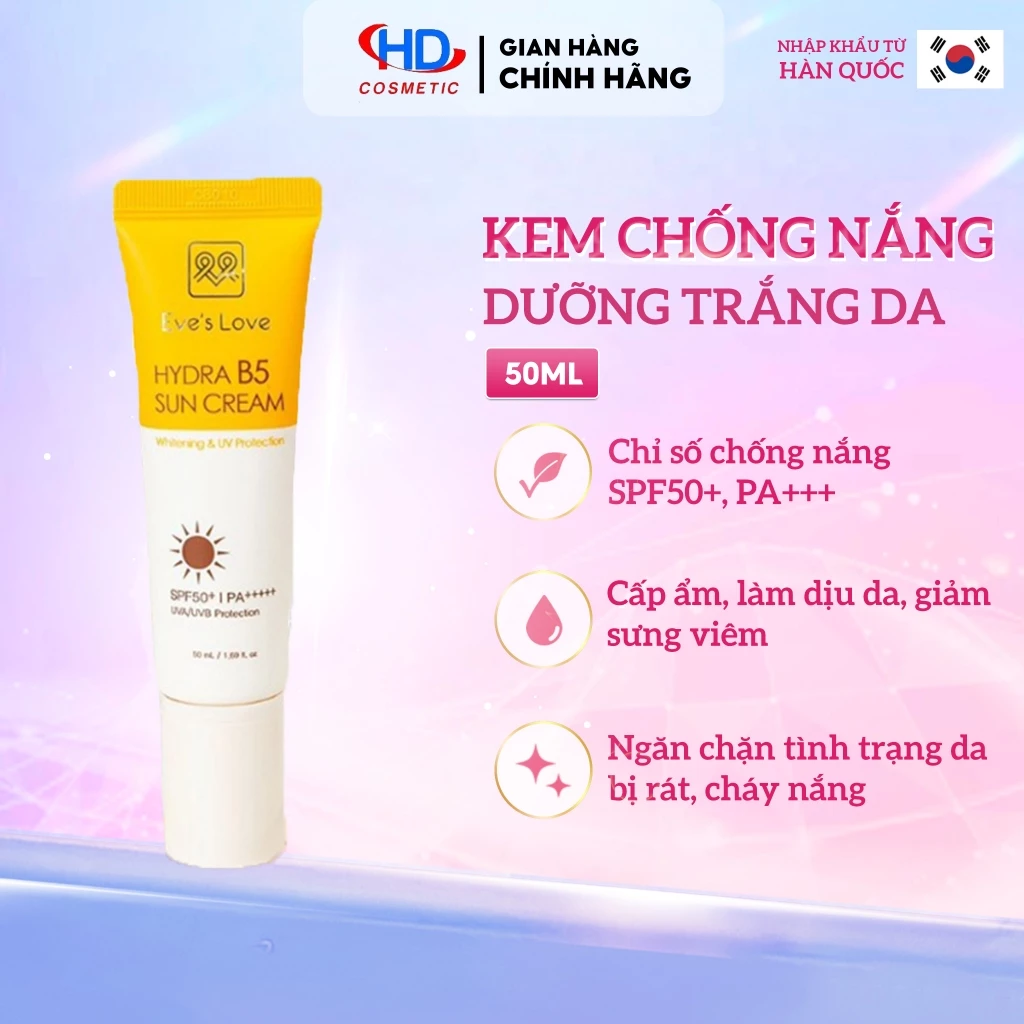 Kem chống nắng dạng sữa có thực sự tốt cho da? Tôi đã học được gì sau 2 tháng dùng Eve’s Love Hydra B5